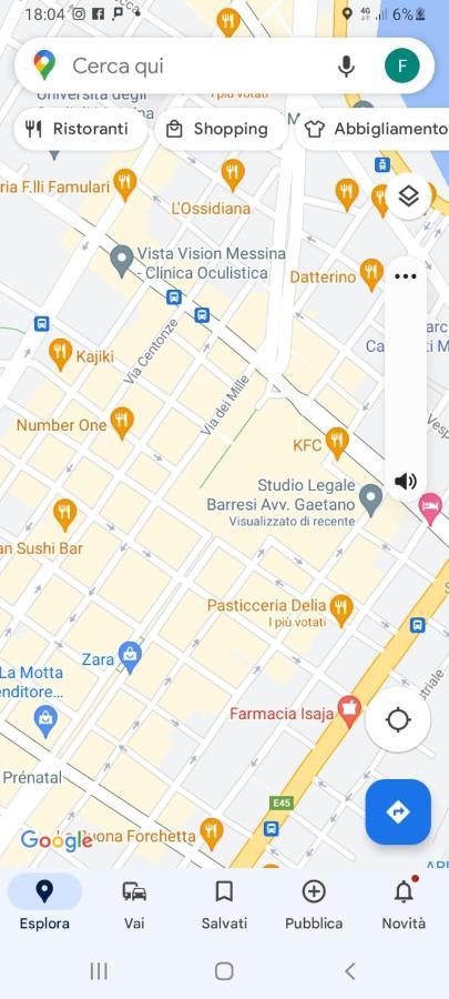Appartamento Incantevole Al Centro Di Мессина Экстерьер фото